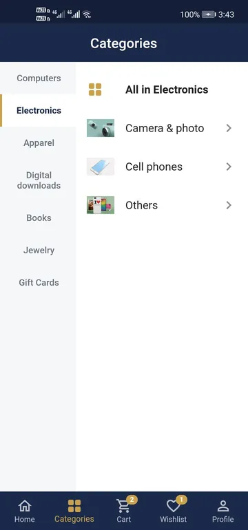 CrystalMindShop — Categories