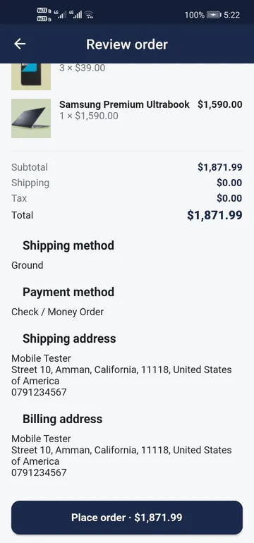 CrystalMindShop — Review order